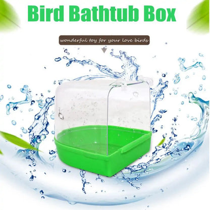 Parrot Bird Bathtub Box