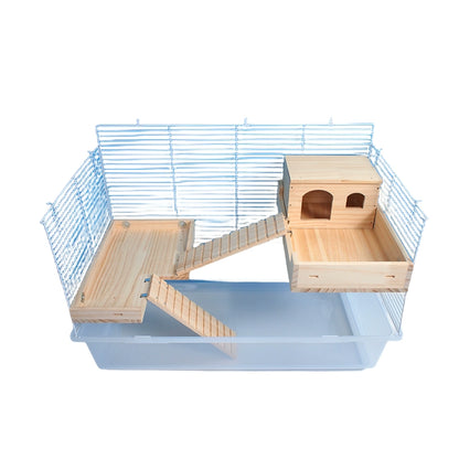 Wood Second Floor Landscaping Supplies Shelter Djungarian Hamster Nest