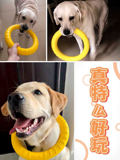 Large Dog Ring Labrador Relieving Stuffy Handy Gadget Dog