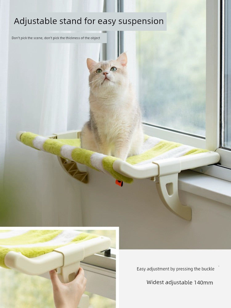 Meow Hu Wang Ye Bedside Cat Nest Window Cat Hanging Bed Window Hammock Hanging Cat Hanging Nest Pet Window Sill Cat Climber